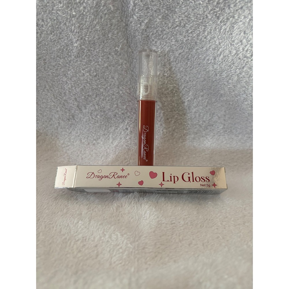 Dragon Ranee Attractive Colorful Lip Gloss 5g Oolong Milk Tea New in Box